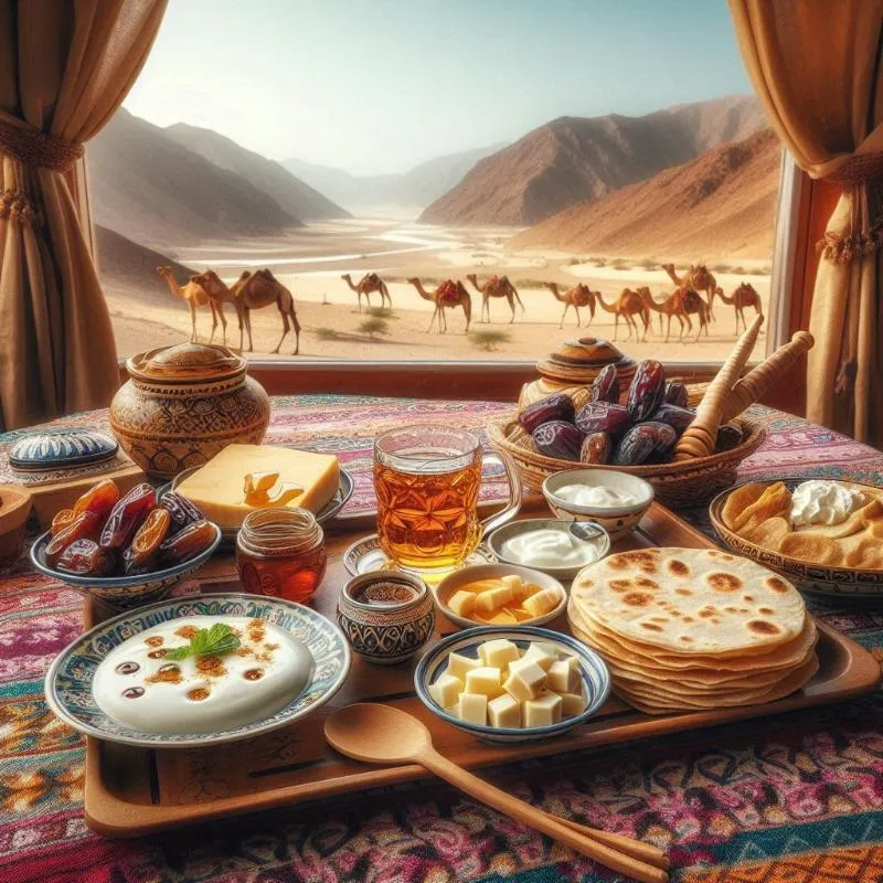 DESAYUNO TÍPICO DE OMÁN