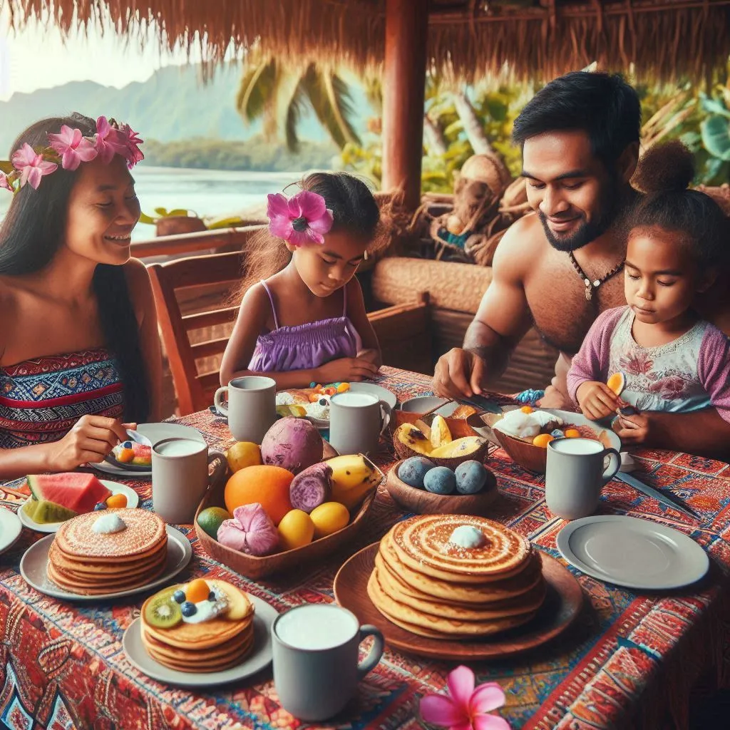 ¿Qué comen para desayunar en Samoa?
